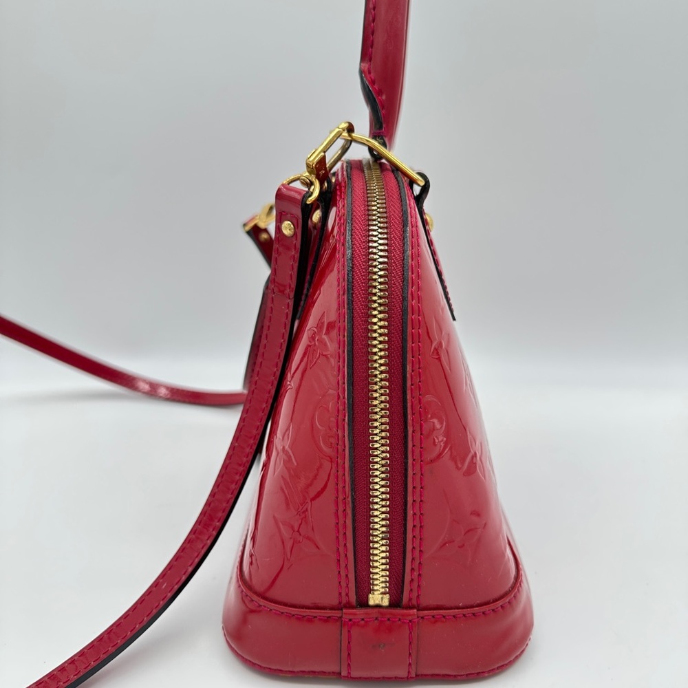 Louis Vuitton Patent Leather Alma BB Shoulder Bag - Picture 5 of 16